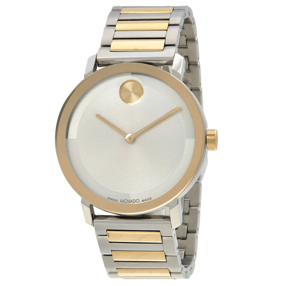 Movado BOLD Evolution 2.0 Quartz Silver Dial Unisex Watch 3601087