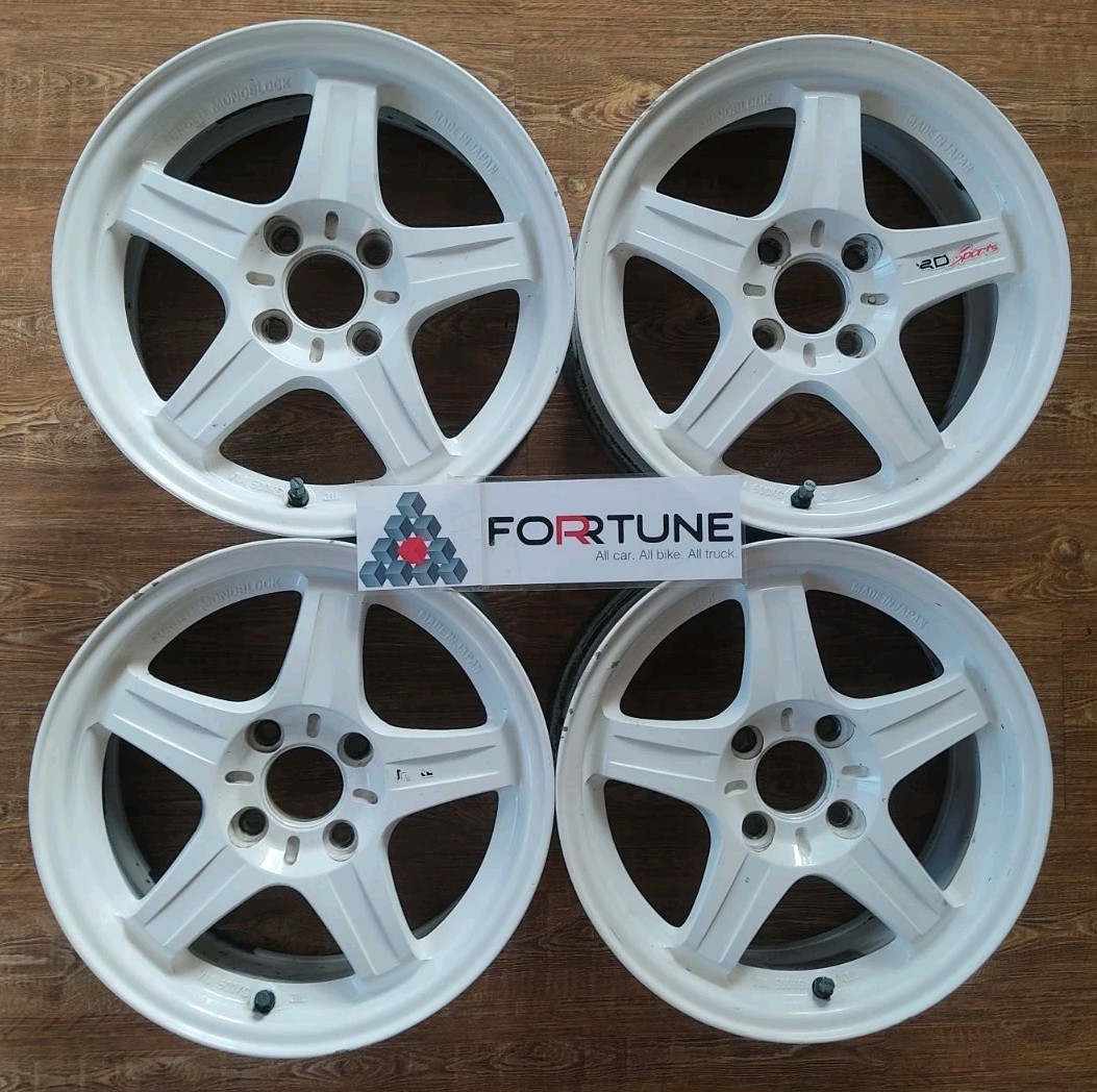 Rays TRD T3 14x6 +29 Toyota Starlet EP91 Corolla Regamaster SW388