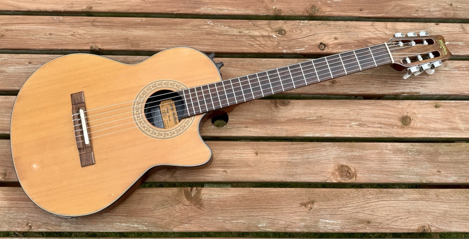 1983 Washburn Mirage Classic Guitar. Classical electro acoustic