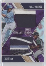 2017 Panini Elite Extra Edition Purple 2/10 Lucius Fox Willy Adames #FTSD-WL c2a