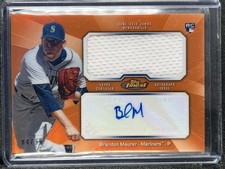 Maurer, Brandon - 2013 Topps Finest - Swatch/Autograph - 4/99