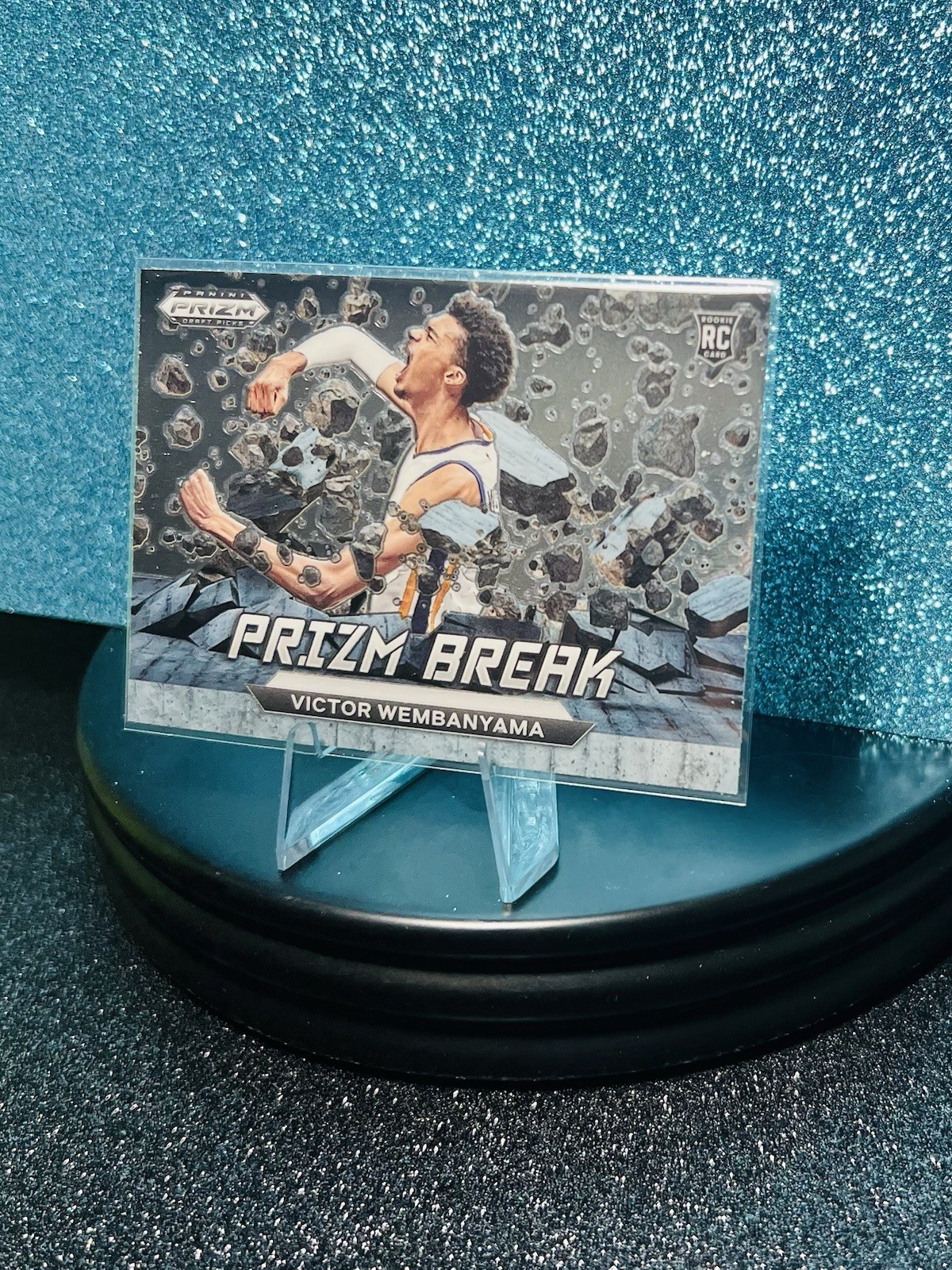 2023-24 Panini Prizm Draft Picks - Prizm Break Victor Wembanyama #1 (RC) 🔥 🥵