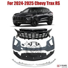 9 Pcs For 2024-2025 Chevy Chevrolet Trax RS Front Bumper Cover Grille Assembly