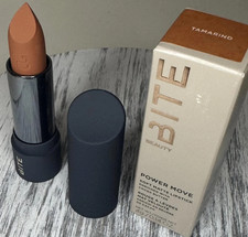 NEW Bite Beauty Power Move Soft Matte Lipstick TAMARIND Full Size .14oz