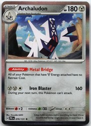 Archaludon 070/131 Prismatic Evolutions Holo Rare