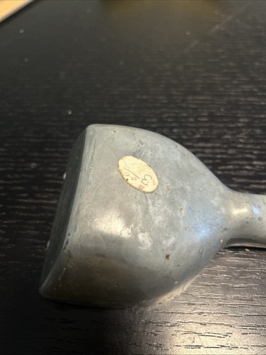 Antique ISALY's Store Ice Cream Scoop Scooper Heavy Flat Face Aluminum 7x3x2" Wo - Bild 14 von 24