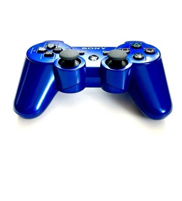   Sony Playstation 3 PS3 DualShock 3 Controller METALLIC BLUE   MINTY  