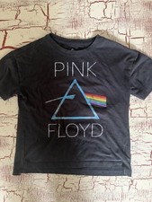 Pink Floyd Graphic Print Band T-Shirt Black C...