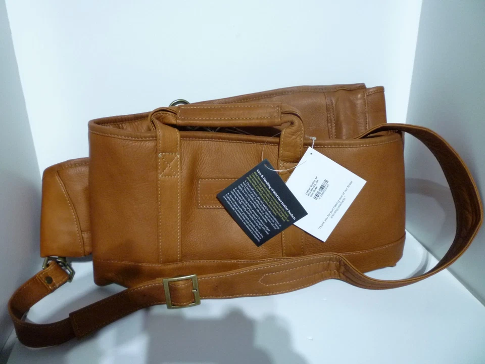 Wild Hare 56" Leather Shotgun Case - Dusk Brown - New with tags - Image 2 of 3