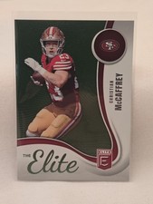 2025 Panini Donruss Elite - The Elite Christian McCaffrey #11 Green