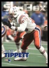 Andre Tippett 1993 SkyBox Impact #206 Patriots NFL READ FREE SHIP AutographDen