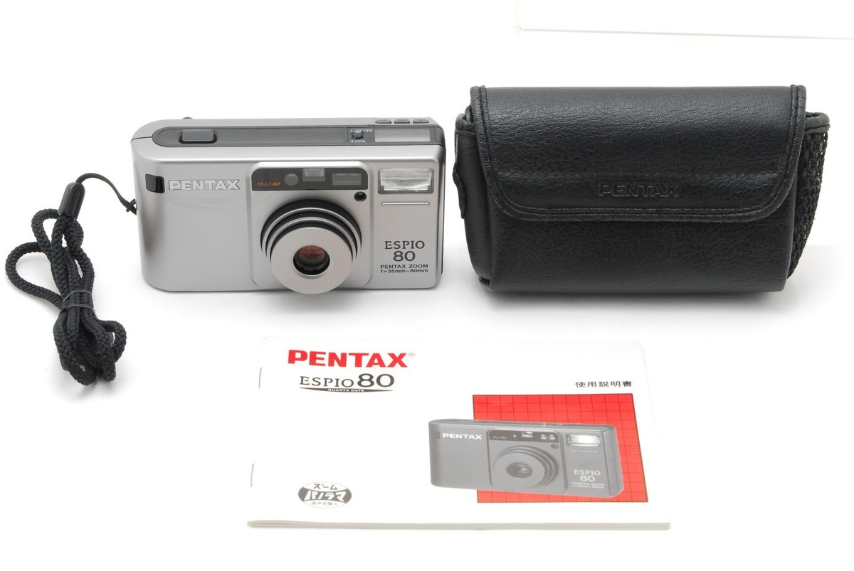 MINT] PENTAX ESPIO 80 ZOOM AF Point & Shoot 35mm Film Camera From