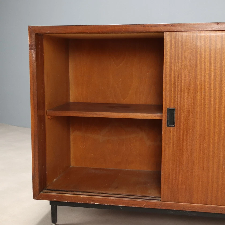 Vintage Anrichte Design Laminat Teck Furniert der 60er Jahre Originell - Bild 4 von 4
