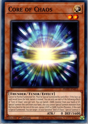 Core of Chaos PHHY-EN011 card