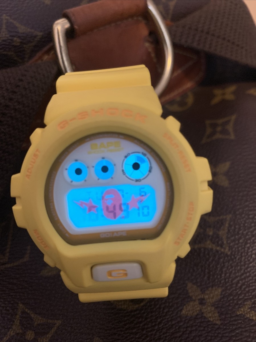 G-SHOCK DW-6900 BAPEコラボ BAPE (A Bathing Ape) x G-Shock GM-6900BAPE-1 collaboration