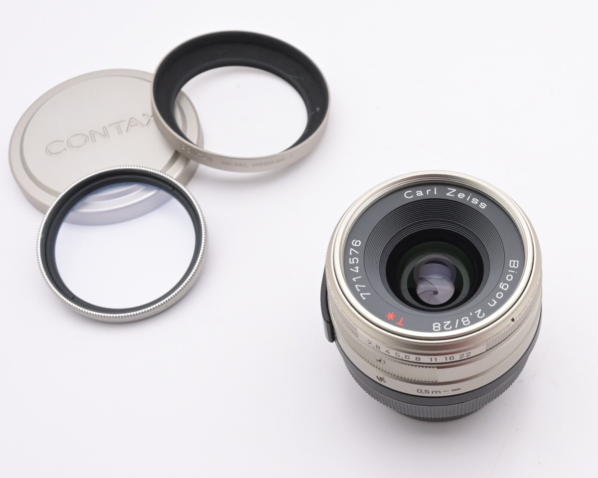 Contax Carl Zeiss Biogon T* 28mm f2.8 G Lens for G1 G2