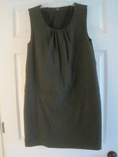 GAP DARK GRAY SLEEVELESS DRESS 14 $69.95 NWOT