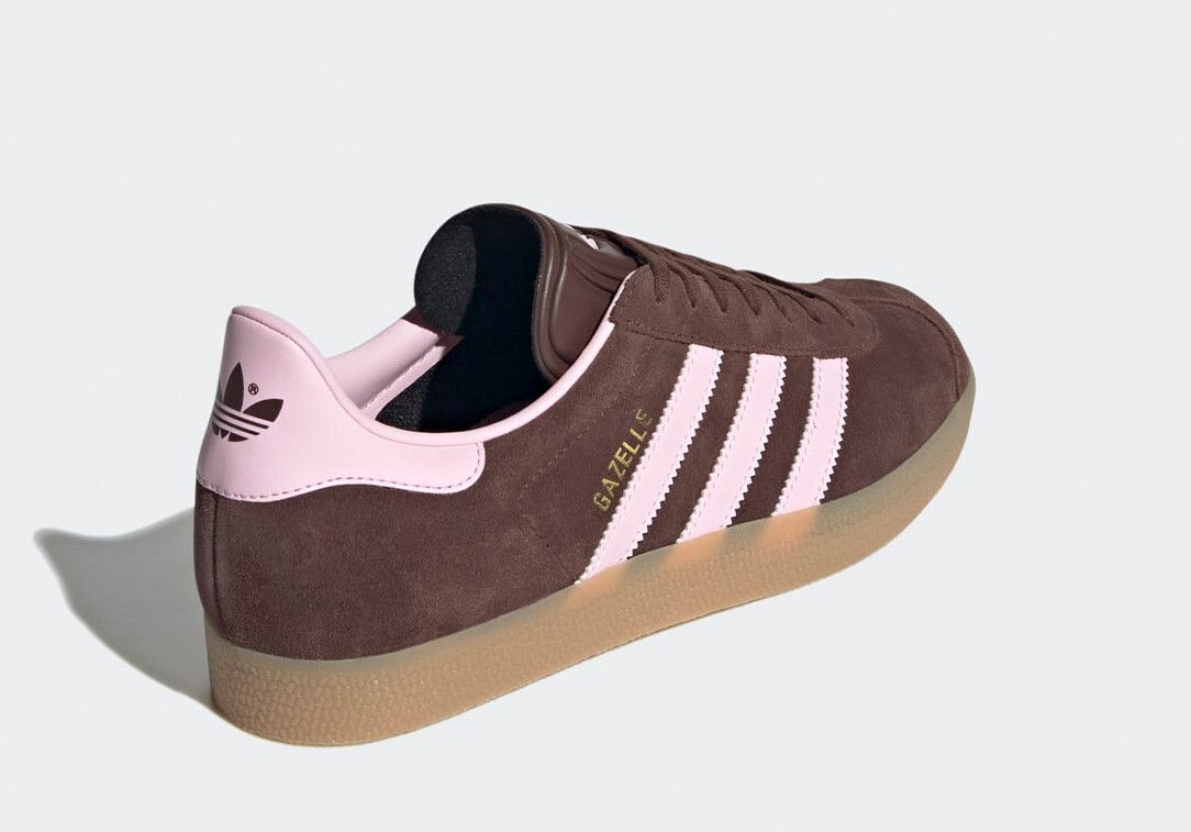 adidas Gazelle スニーカー 5.5 US ブラウン/ピンク 26805469_56690046_600.jpg