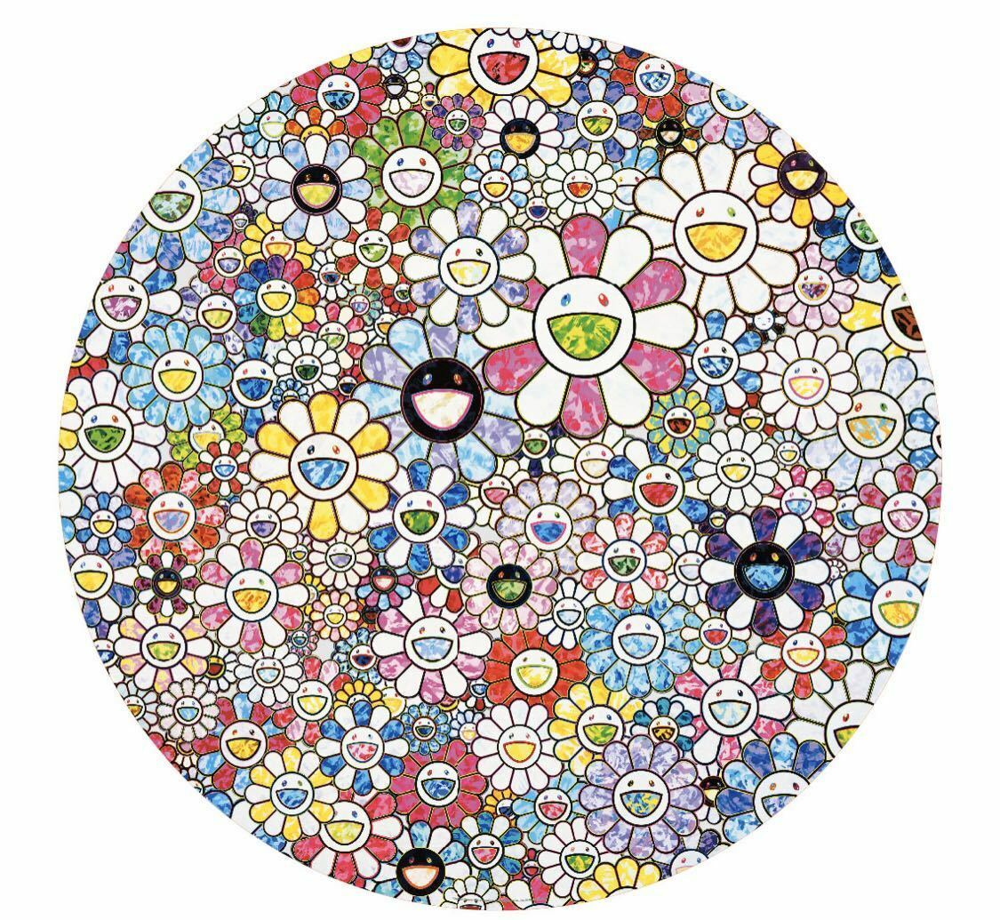 正規品　60cmMURAKAMI Takashi flower カイカイキキ Takashi Murakami Rainbow Flower Cushion Pillow plush 60cm