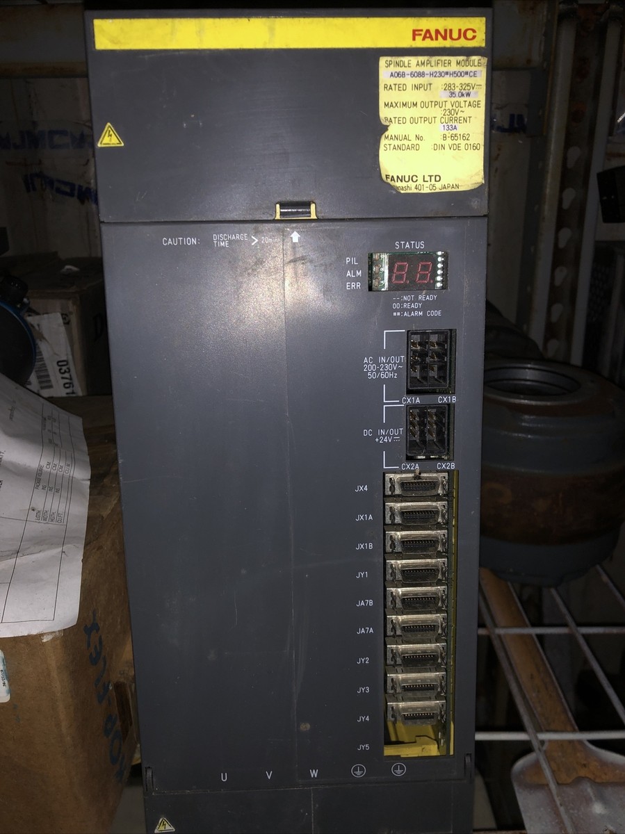 FANUC Spindle Amplifier A06B-6088-H230#H500#CE 35kw | eBay FANUC Spindle Amplifier A06B-6088-H230#H500#CE 35kw | eBay