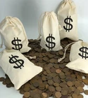 Lincoln Wheat Cent Penny 2 to 3 POUNDS! Mixed Coin LOT UNSEARCHED w/ $ GIFT BAG