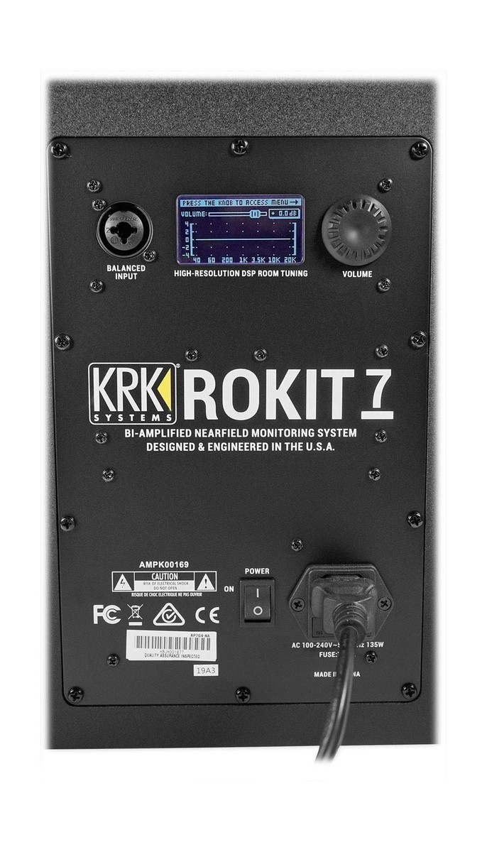 KRK ROKIT 7 G4 7 inch Powered Studio Monitor for sale online | eBay