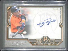 2017 Topps Museum Collection Bronze Archival Autograph #AA-YG Yulieski Gurriel  