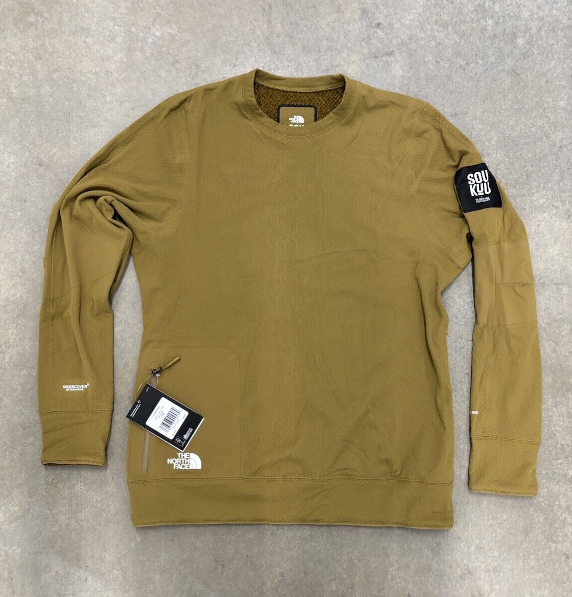 North Face X Undercover SOUKUU Futurefleece Long Sleeve Crew North Face X Undercover SOUKUU Futurefleece Long Sleeve Crew