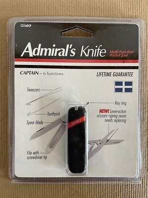 Admiral's Knife multi function pocket tool С3160СР 6 Function