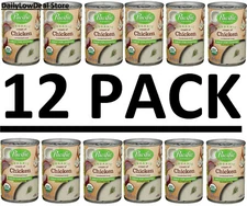 12 PACK - Pacific Foods Organic Cream of Chicken Condensed Soup 10.5 oz