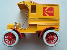 ERTL 1905 Ford Delivery Car Bank 9985 1:25 KODAK with Box and Key 1992