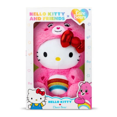 Hello Kitty x Cheer Bear Care Bear | Brand New in Box | Fast Safe Shipping