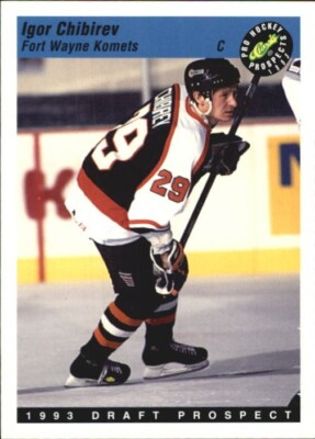 1993-94 Classic Pro Prospects Igor Chibirev Fort Wayne Komets Card # 98 MINT