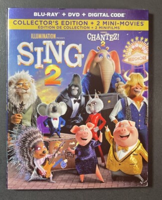 Sing 2 [ Collector's Edition ] (Blu-ray + DVD) NEW