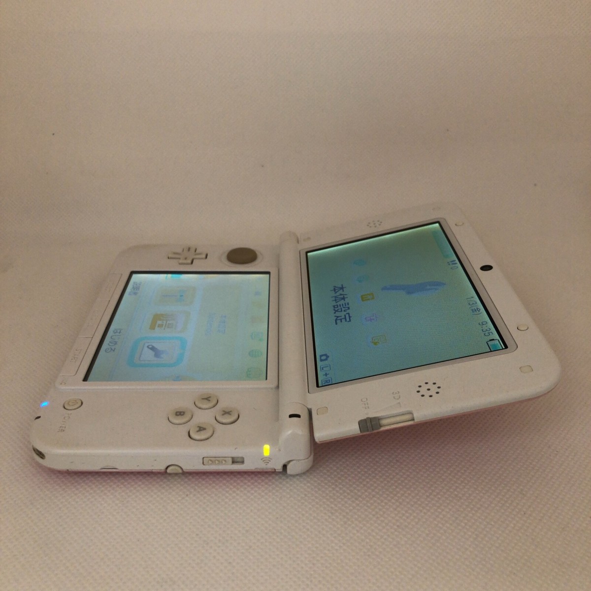 Nintendo 3DS XL LL System Console White Pink Edition in Box