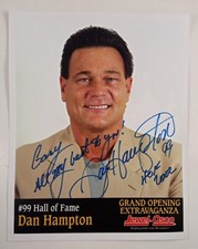 Kevin Butler and Dan Hampton signed Jewel Store Grand Opening Flyer