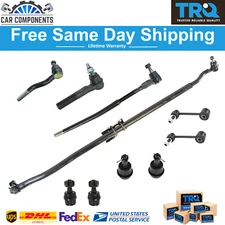 TRQ New Tie Rod End Drag Link Ball Joint Sway Bar Link Kit For 2007-2018 Jeep