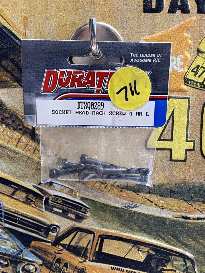 Duratrax DTXQ0289: Socket Head Machine Screw 4mm L{6pc}NewInPack USA Shipped - Image 2 of 4
