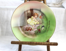 Vintage Royal Bayreuth Bavaria Little Miss Muffet dessert salad Child's Dish