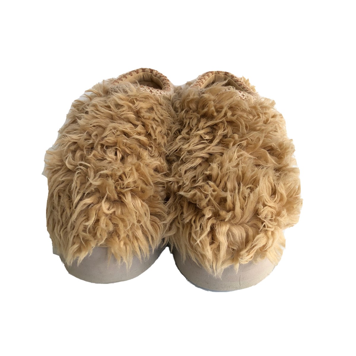 UGG FLUFF MOMMA SUGAR TASMAN OAT PLATFORM SLIPPERS SHOES US 7 / EU