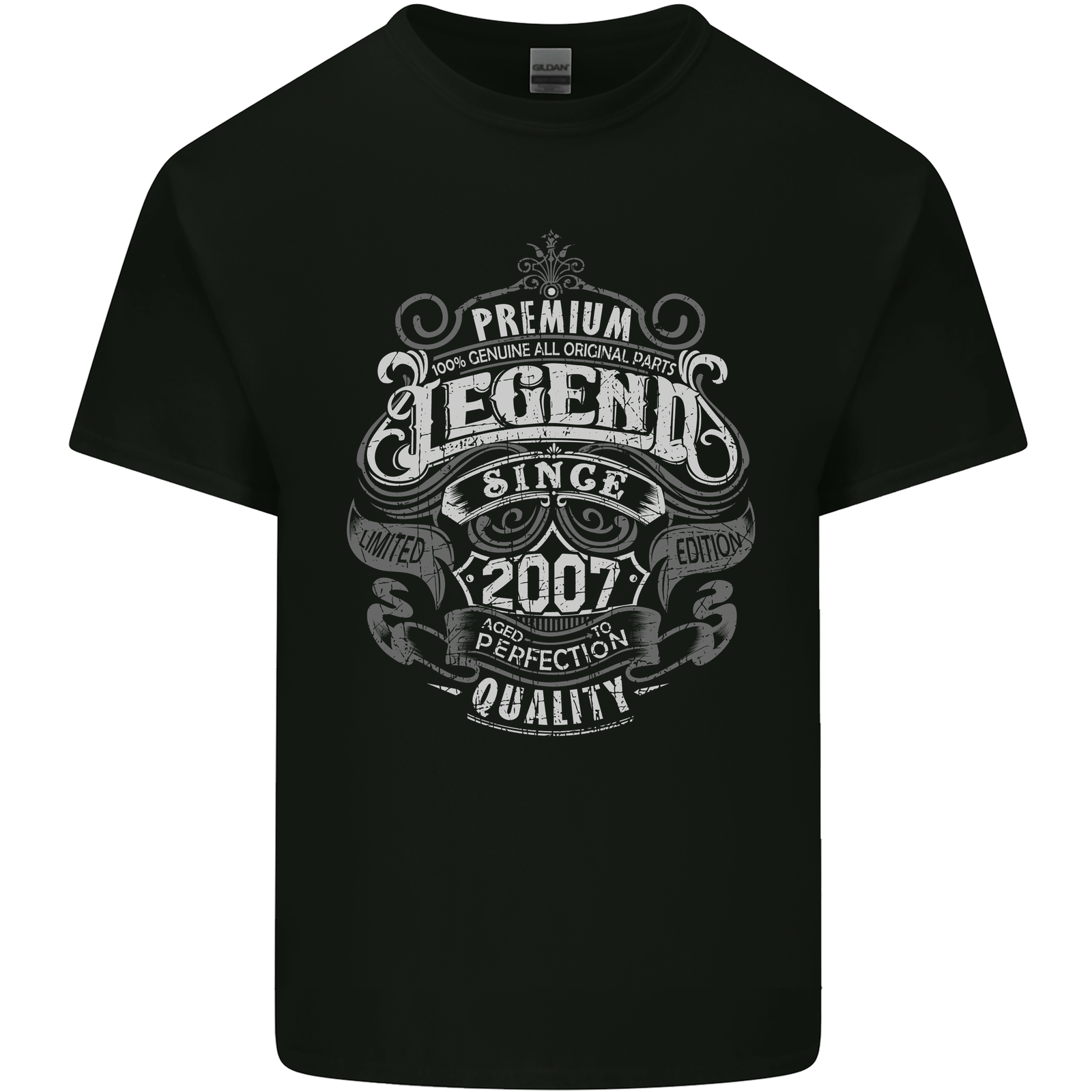 Premium Legend 16th Birthday 2007 Mens Cotton T-Shirt Tee Top