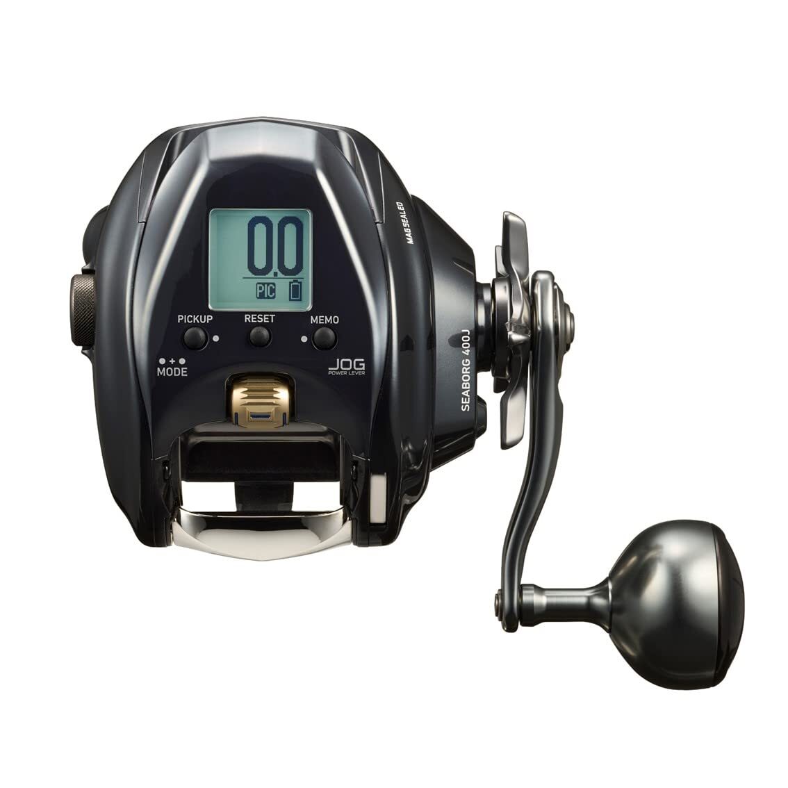 Daiwa 23 SEABORG 400J Electric Reel Right Handed Gun Metalic Color