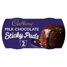 Cadbury Klebend Pudding Schwamm Pudding Schokolade 2 für Packung