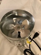 VIVOSUN 331101-8 Inline Duct Booster Fan, 8 Inch, 420 CFM 40 Watt 120 V NEW
