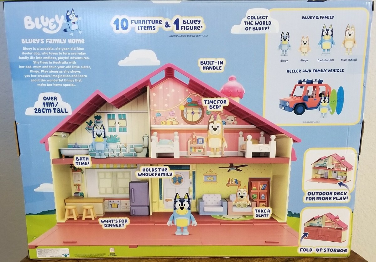 Bluey's Family Home Playset with Bluey Figure & Furniture Brand