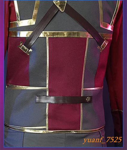 LOL League of Legends Arcane Hilko Cosplay Suit Game Halloween Costume 4813 New - Picture 20 of 24