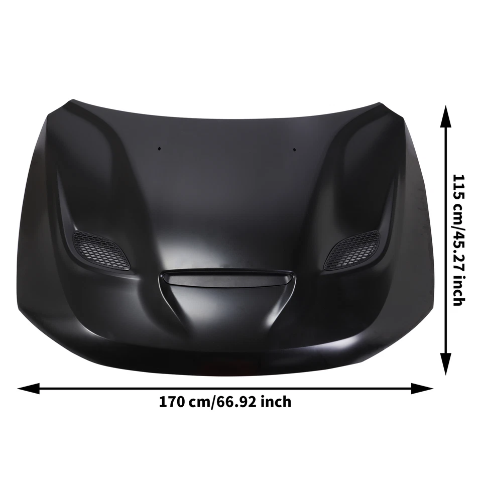 Aluminum Front Hood Panel Bonnet For 2011-2023 Dodge Durango - Imagem 2 de 4