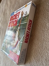 1988 NES Jaleco Racket Attack Box CIRCLE SOQ Rev-A + Game NO SLEEVE NO MANUAL