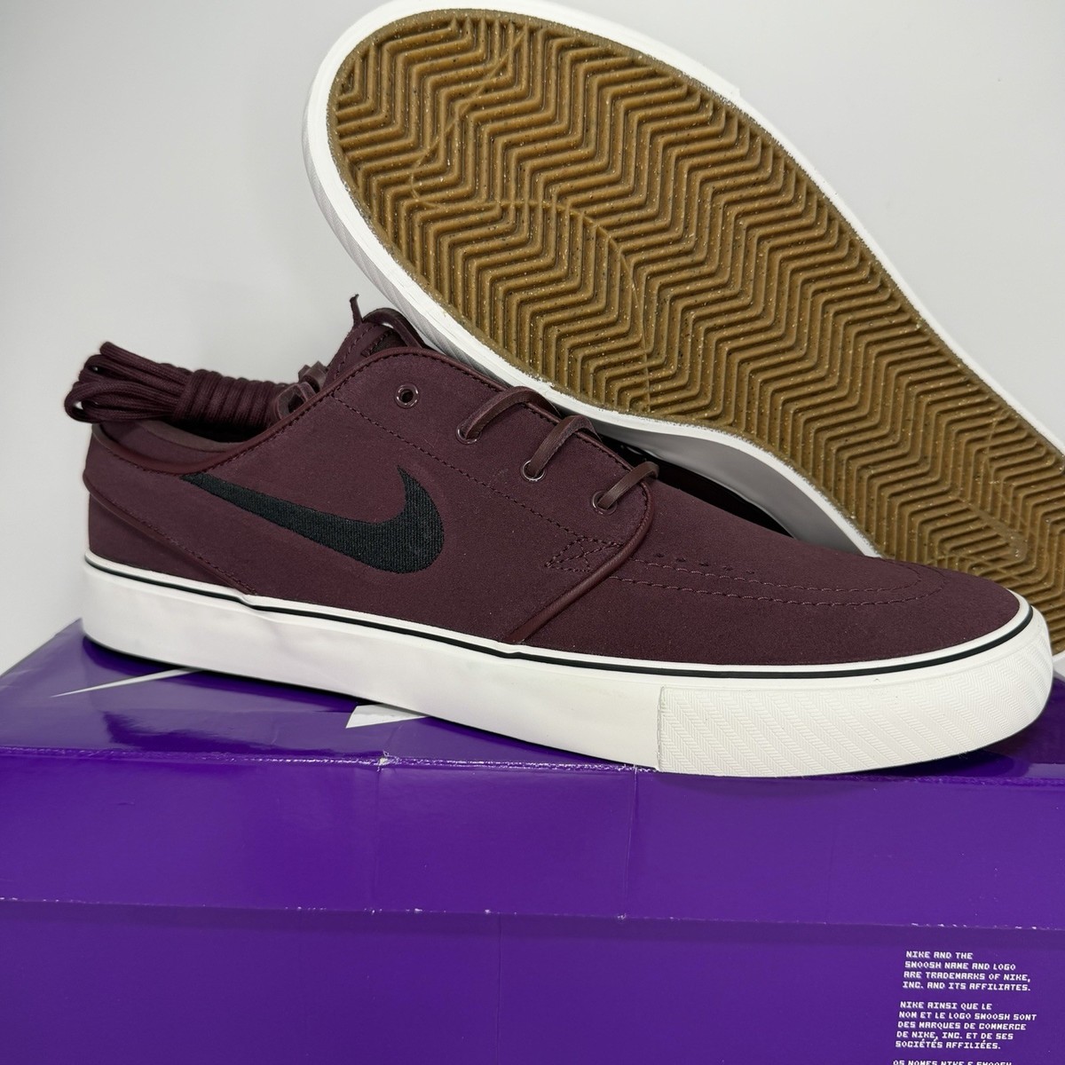 Nike SB Zoom Janoski OG+ Burgundy Crush Men's Sizes FD6757-602