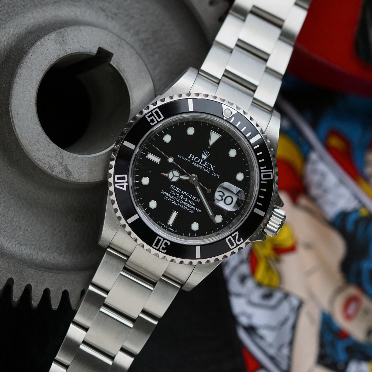 ササミROLEX OYSTER 外箱 16610 Rolex Submariner Date 16610T Steel M Series 40mm Automatic 2008 | eBay